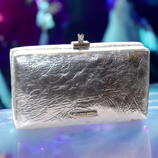 silver clutch party bag​